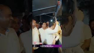 Cm Sawant Relishes Ross Omelette, Meets Locals During Ponda Bypoll Campaign