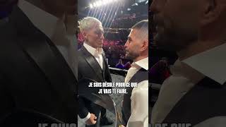 'Reste calme, on va se battre samedi !' 🗣️🔥 L'échange entre Charles Oliveira et Ilia Topuria !