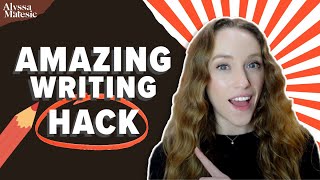 This Writing Hack Will Fix EVERY Problem in Your Book