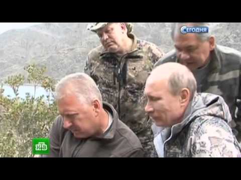 Владимир Путин поймал 20-килограммовую щуку на отдыхе в Тыве