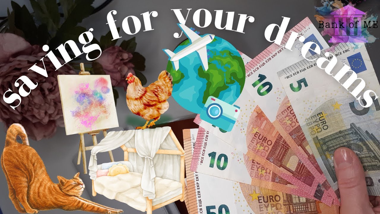 Saving for Your DREAMS | Cash stuffing EUR 185 | 2026 Saving Goals