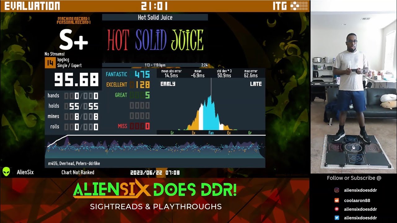 Hot Solid Juice (14) ’95.68’ (S+) [Z-I-v Summer Contest 2023] - YouTube