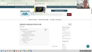 Website Office Hour -  Understanding Webpage and Document Structure