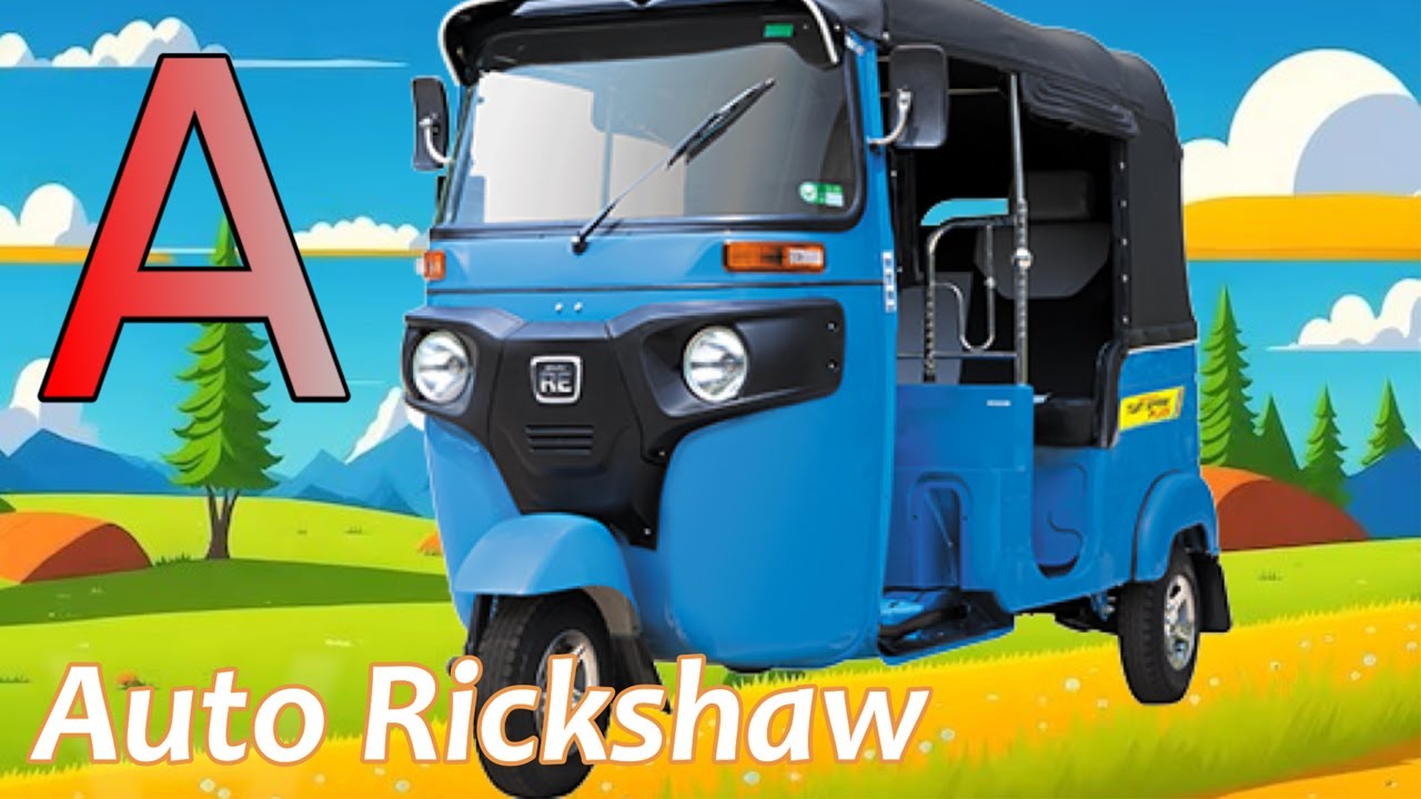 ABC Song How To Learn Alphabet For Kids A For AutoRickshaw B For Ball C Abc song how to learn alphabet for kids a for autorickshaw b for ball c