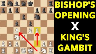 Aggressive Variation in the Bishop's Opening [King's Gambit Crossover]