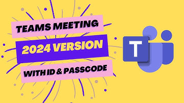 (2024) Join a Microsoft  Teams Meeting with Meeting ID and Passcode