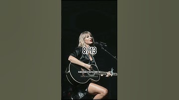 How many Taylor Swift songs do you know? #taylorswift #song