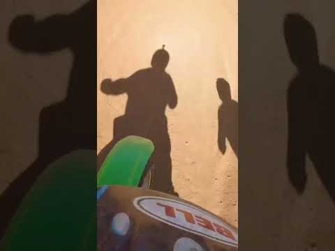 Became Best Friends With A Bush Onboard 2002 KX 250 Motocross Flattrack Sandtrack Kxf250