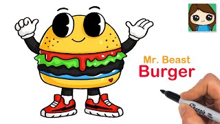 How to Draw Mr Beast Burger