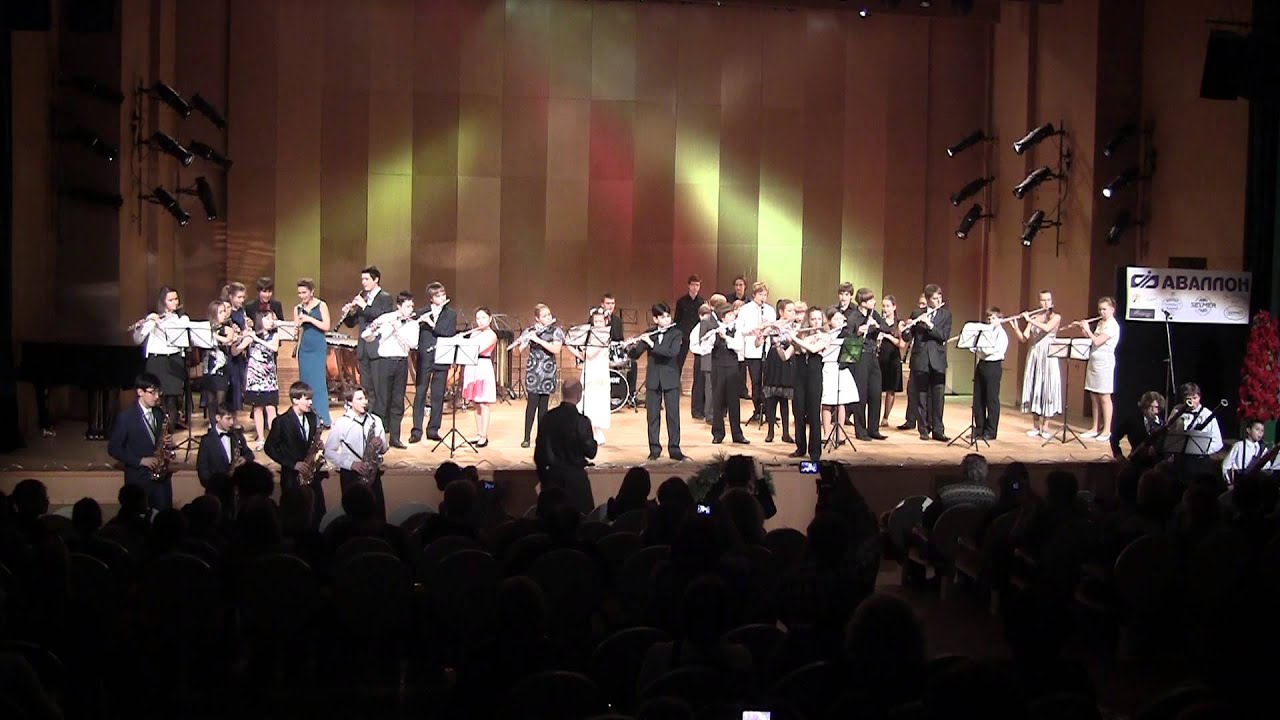 Wind Orchestra Competition. Театр конкурс в оркестр