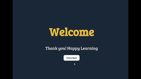 CODING PRACTICE 5 | WELCOME APP | REACT JS | CCBP 4.O | CCBP