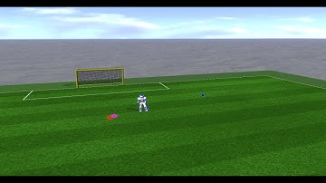 Simulated robot learned to walk with Deep Reinforcement Learning