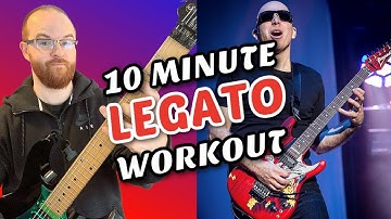 10 MINUTE LEGATO WORKOUT! (w/ Tabs + Bonus Lick!)