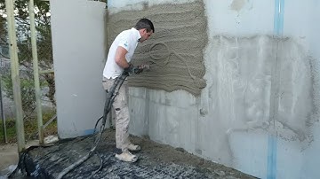 WA Sand Cement Successful Spray - Lancy PH9 Render Pump