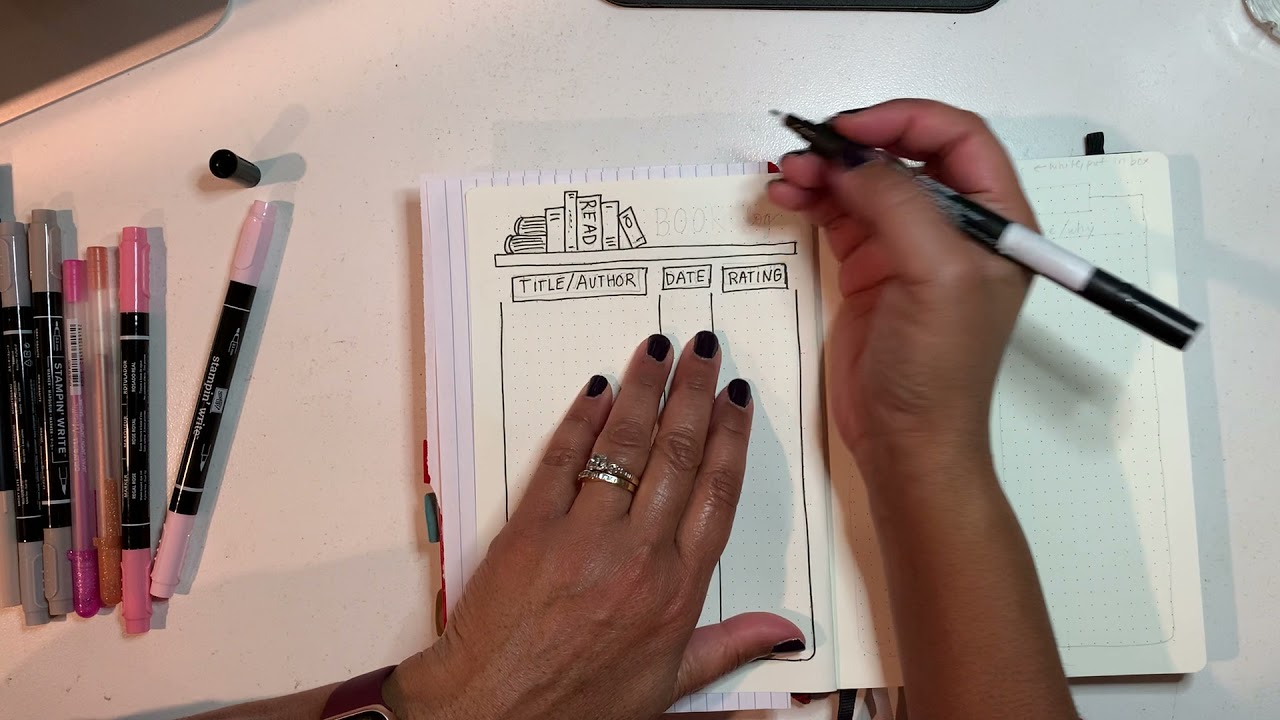 Easy Bullet Journal Book Log SetUp YouTube