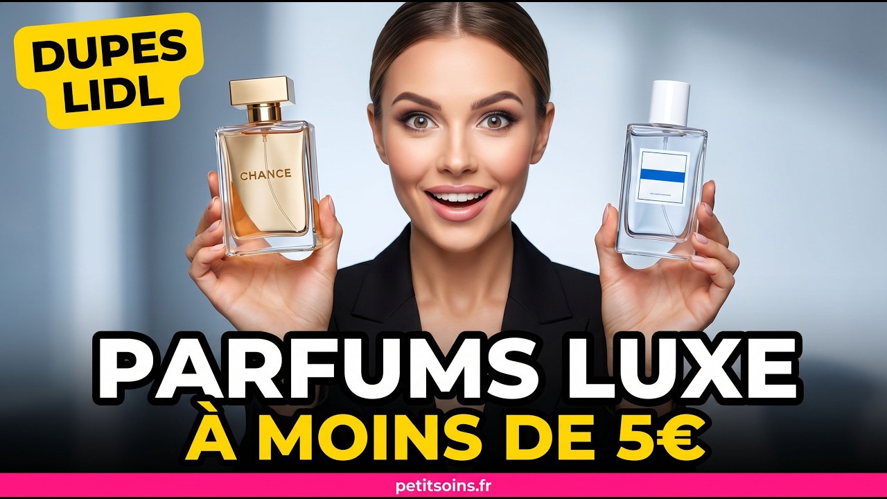 5 PARFUMS LIDL qui sentent le LUXE à prix mini ! 😱
