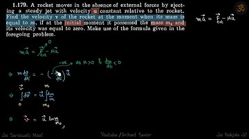 1.179 | Irodov Solutions | Mechanics