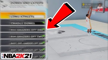 HOW TO GET CONTACT DUNKS IN NBA 2K21 NEXT-GEN! CONTACT DUNK TUTORIAL! BEST DUNK ANIMATIONS + BADGES