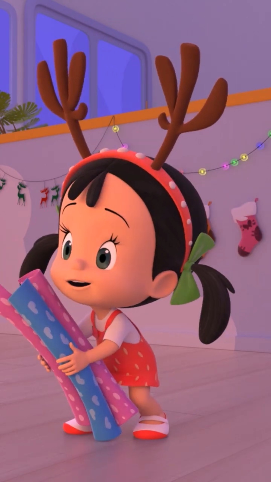 ¡Cleo y Cuquín adoran la navidad! ??  #Cuquin #CleoyCuquin
