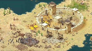 7 Traders vs Me — Epic 1v7 Skirmish | Stronghold Crusader DE The Canary and Trader DLC