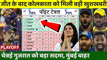 कोलकाता के जीत के बाद IPL 2023 के Points Table में मचा बवाल, CSK GT को लगा तगड़ा झटका,LSG RR MI बाहर