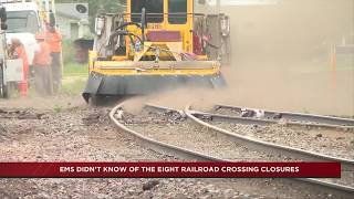 Adams County emergency manager learned of 8 railroad crossing closures during emergency call, not...
