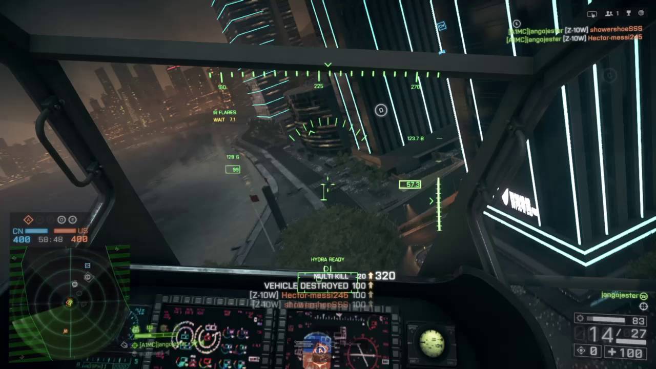 Jangojester bf4 towed heli