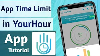 How to Set App Time Limit & Lock Apps After Exceeding Time in YourHour App screenshot 5