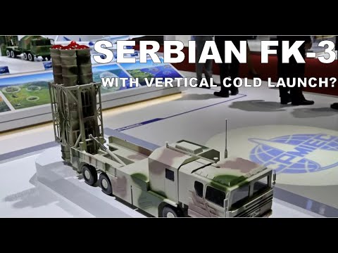 Serbian FK-3 SAM with vertical cold launch?