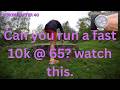I ran my best 10K at 65 - here's what changed! #running #gopro