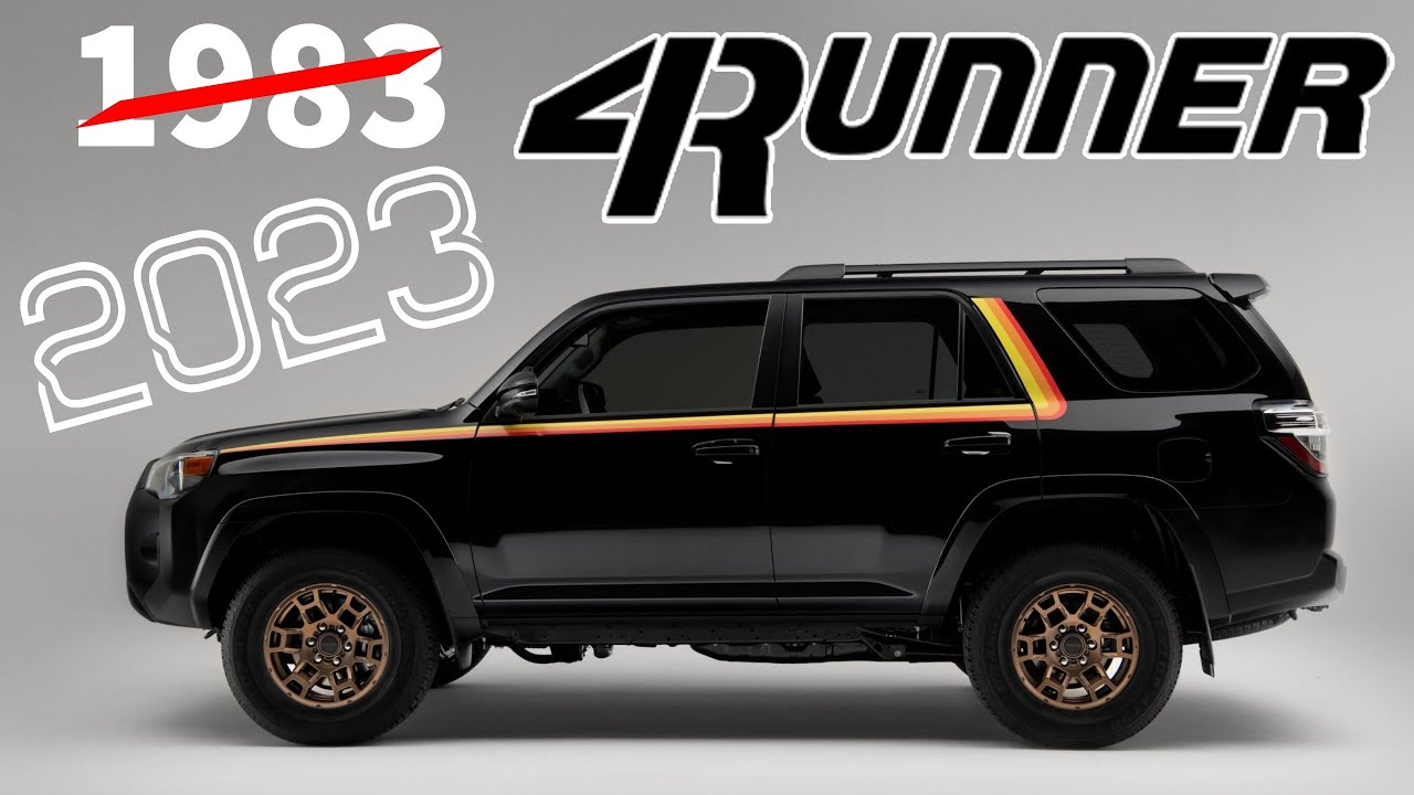 *OFFICIAL* 2023 Toyota 4Runner Turns 40, Gets Special Anniversary Edition