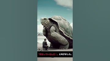 AIが書いた小説「カメと漂流者」