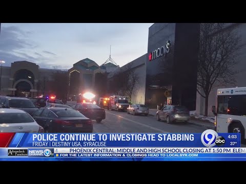 Thumb of Two Injured After Stabbings In Syracruse Mall video