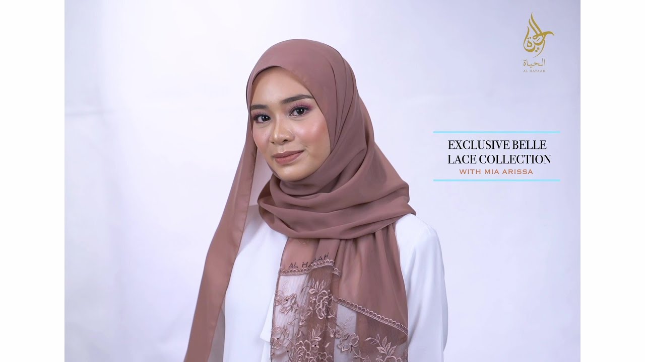 Easy 10 Seconds Shawl Lace Tutorial