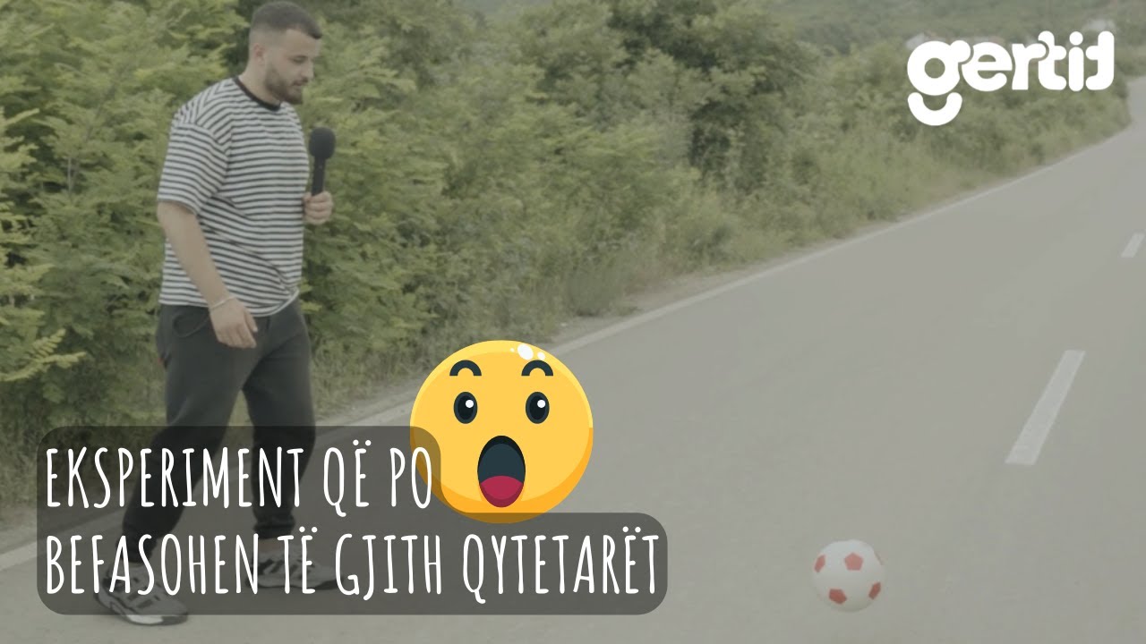 Rruga Misterioze Arlindi teston me Top dhe me Ujë - Eksperiment që po Befasohen të gjith qytetarët