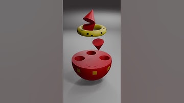 Blender Perfect Cone Loop Animation #blender #3dart #cgiart #relaxing #creativeblender #3danimation