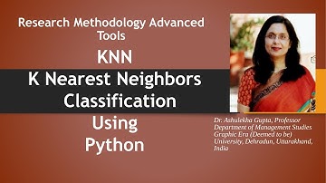 KNN K Nearest Neighbors Classification Using Python(python)(knn)(classification)(algorithms)