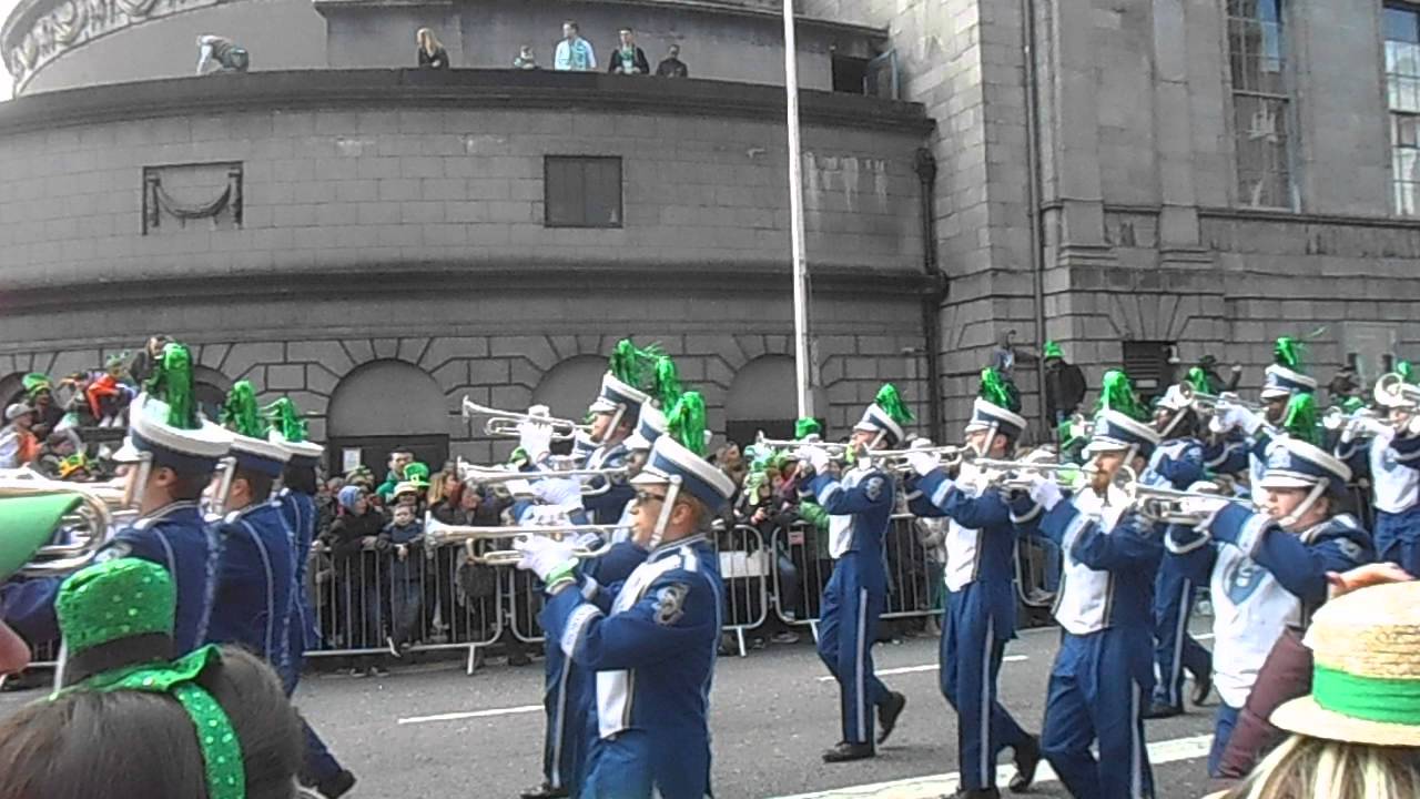 Old Dominion University Monarch Marching Band Dublin's St Patrick's