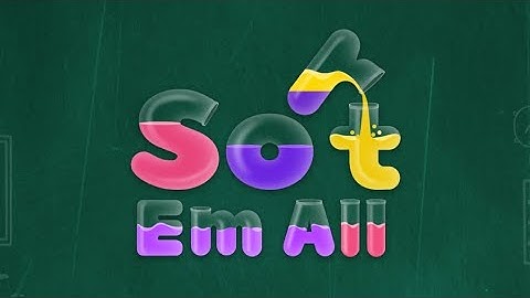 Sort Em All gameplay #waterpuzzle #gameoffline #game