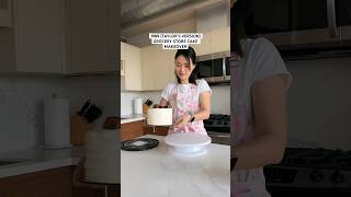 Grocery store cake hack for 1989 Taylor’s Version #cakedecorating #taylorswift #diycake #swiftie