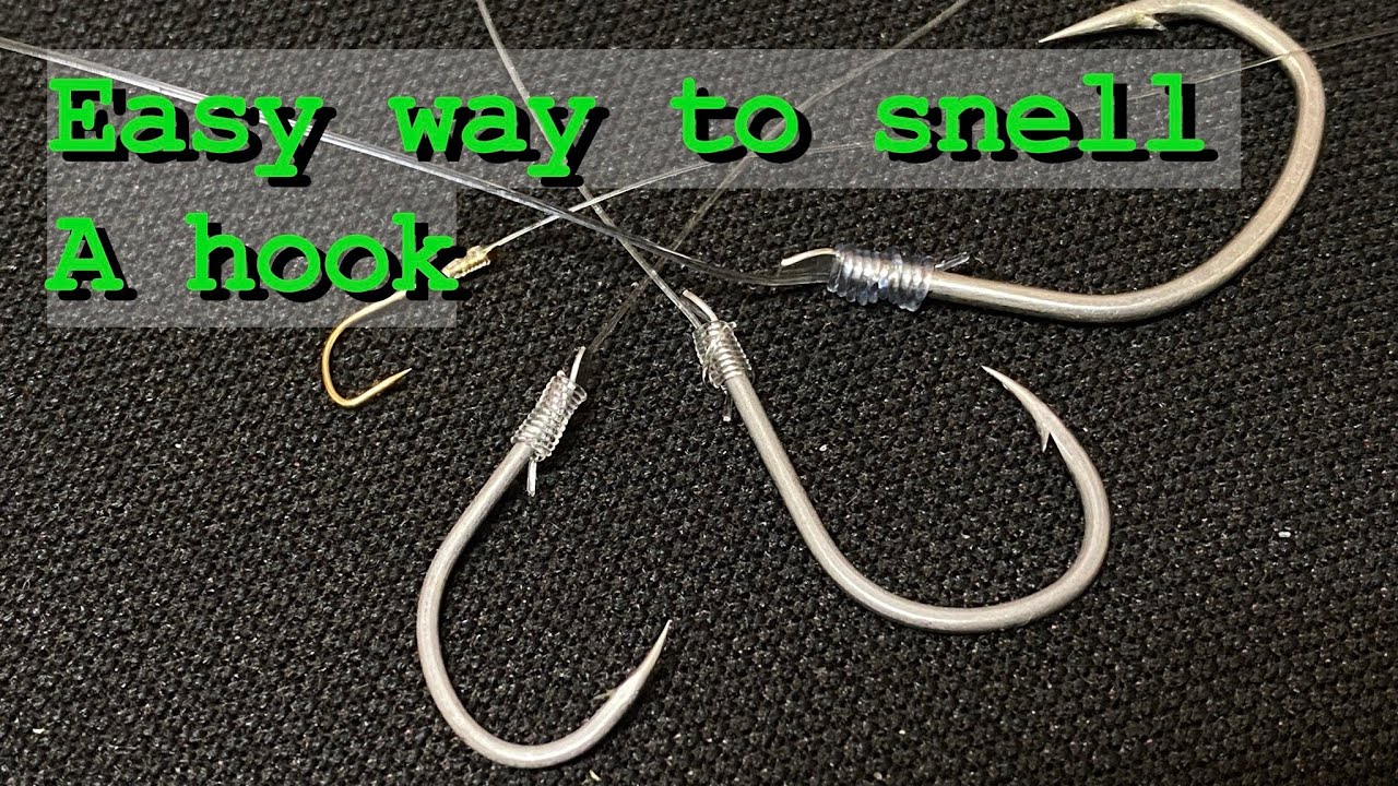HOW TO SNELL A HOOK, HOW TO SNELL A MICRO HOOK