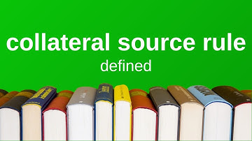Collateral Source Rule | Explained Simply (Torts)