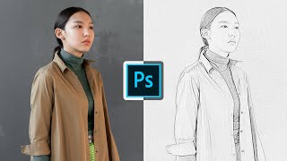 Convert Photo into Pencil Sketch in Photoshop screenshot 3