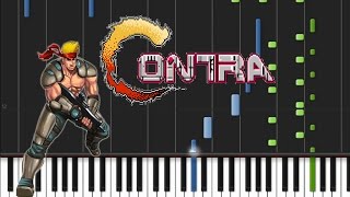 Video thumbnail of "Contra - Jungle Jam [Piano Cover Tutorial] (♫)"