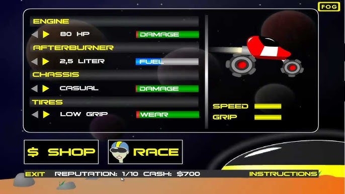 I played this when I was 13! Planet Racer