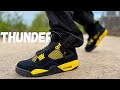 Did They Get It Right?! Jordan 4 Thunder Review & On Foot