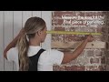 How to install panels on Brick or Block Walls