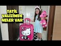 ESMA TATİLE GİDİYOR  !! VALİZİMDE NELER VAR YOLCULUĞU NASIL GEÇTİ ?
