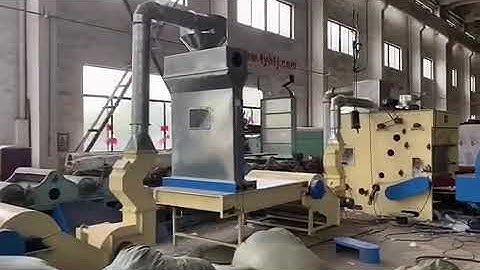 Electrical heating thermo bonded wadding plant/cross lapper/carding line/carding machine/fiberopener