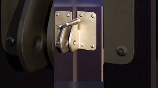 Self-Closing Gravity Latch System